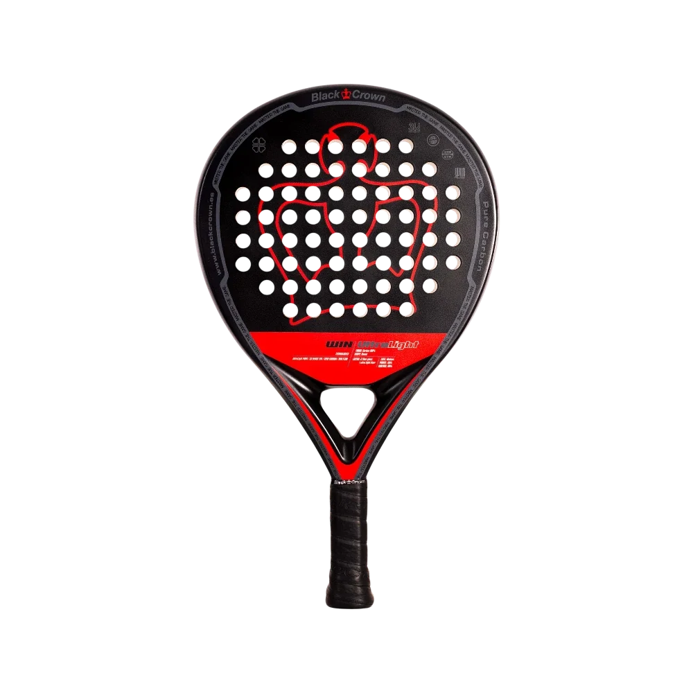 Pala de pádel Black Crown Win Ultralight, ultraligera
