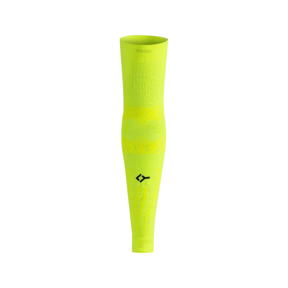 Manguito Floky No-Strain Evolution amarillo flúor talla 2 vista frontal