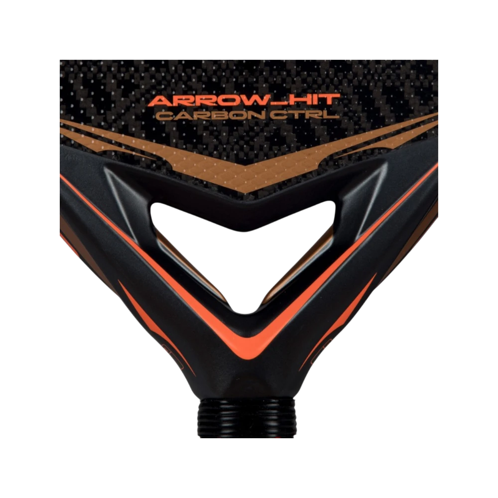 Pala de pádel Adidas Arrow Hit Carbon Ctrl, detalle de la cara