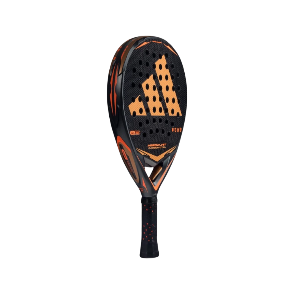 Pala de pádel Adidas Arrow Hit Carbon Ctrl, vista inclinada
