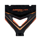 Pala de pádel Adidas Arrow Hit Ctrl 2026, detalle de la cara