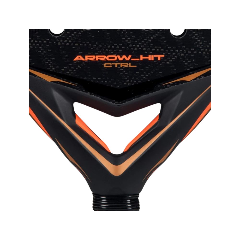Pala de pádel Adidas Arrow Hit Ctrl 2026, detalle de la cara