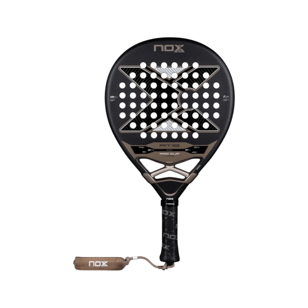 Pala de pádel Nox AT10 Pro Cup Hard by Agustín Tapia, vista principal