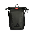 Mochila Adidas Multigame 2026 negro tonal Roll-Top, vista principal