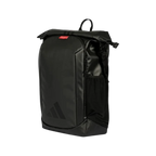 Mochila Adidas Multigame 2026 negro tonal Roll-Top, vista inclinada