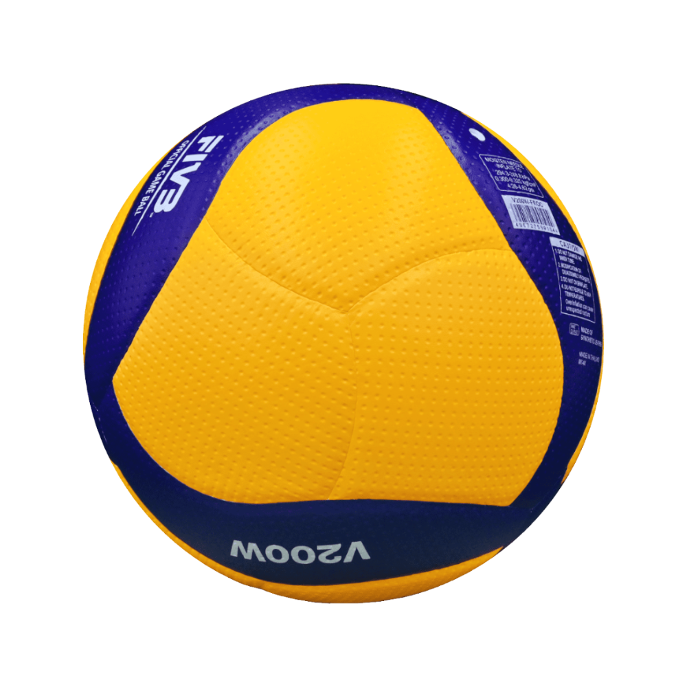 Balón de voleibol Mikasa V200W vista superior