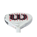 Pala de pádel Wilson Bela LS V3, vista frontal de la cara