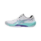 Zapatillas Asics Beyond FF 2 Hombre Blanco/Morado — vista lateral