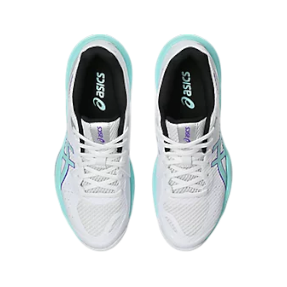 Zapatillas Asics Beyond FF 2 Hombre Blanco/Morado — vista superior