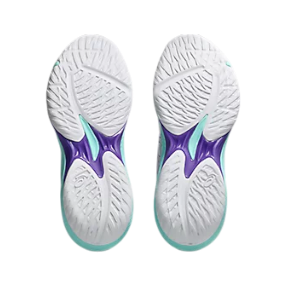 Zapatillas Asics Beyond FF 2 Hombre Blanco/Morado — suela