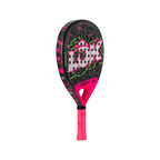 Pala de pádel Be Flow Pink Gen 2, vista inclinada