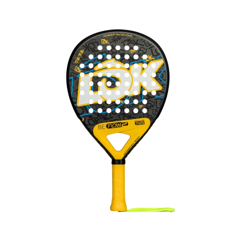 Pala de pádel Be Flow Yellow Gen 2, vista principal