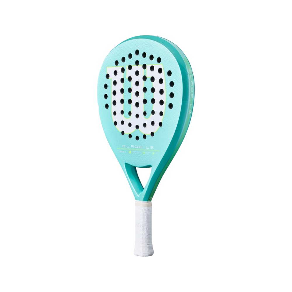 Pala Wilson Blade LS V4 Menta 2026 — perfil del marco