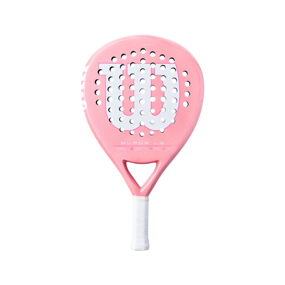 Pala Wilson Blade LS V4 Rosa 2026 — cara frontal