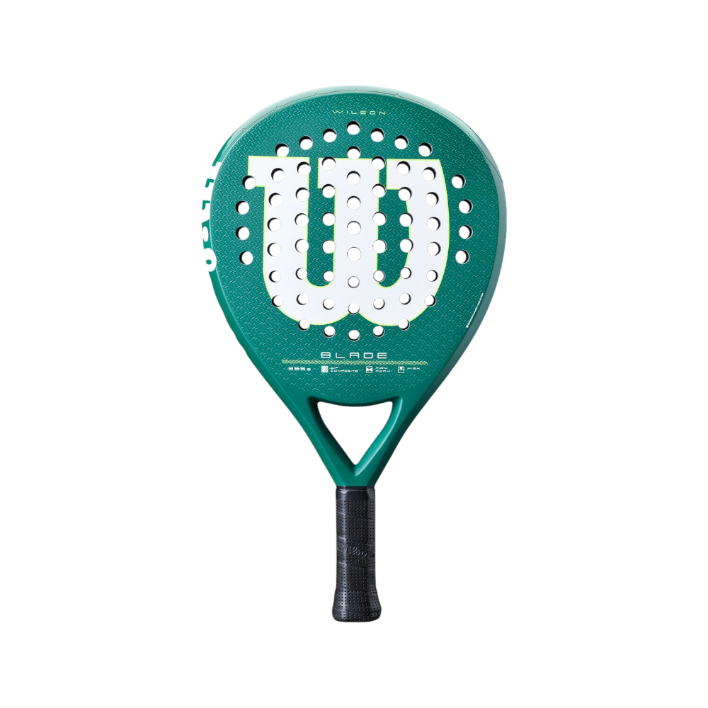 Pala Wilson Blade V4 Verde 2026 — cara frontal