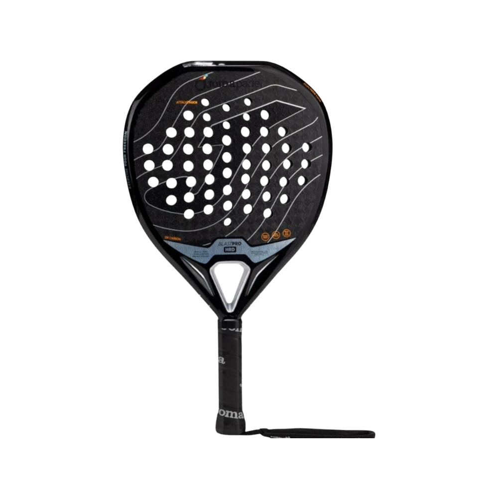 Pala de pádel Blast Pro HRD negro y gris, vista principal