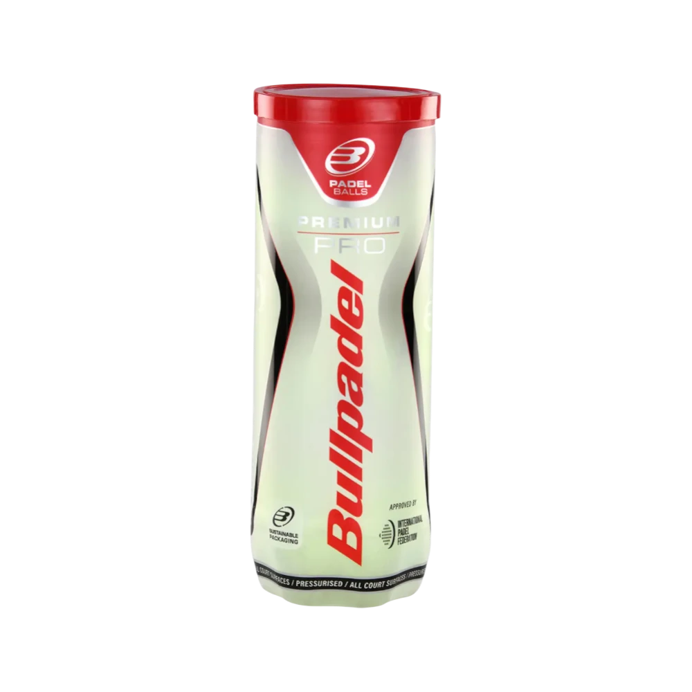 Bote Bullpadel 3 bolas Premium Pro