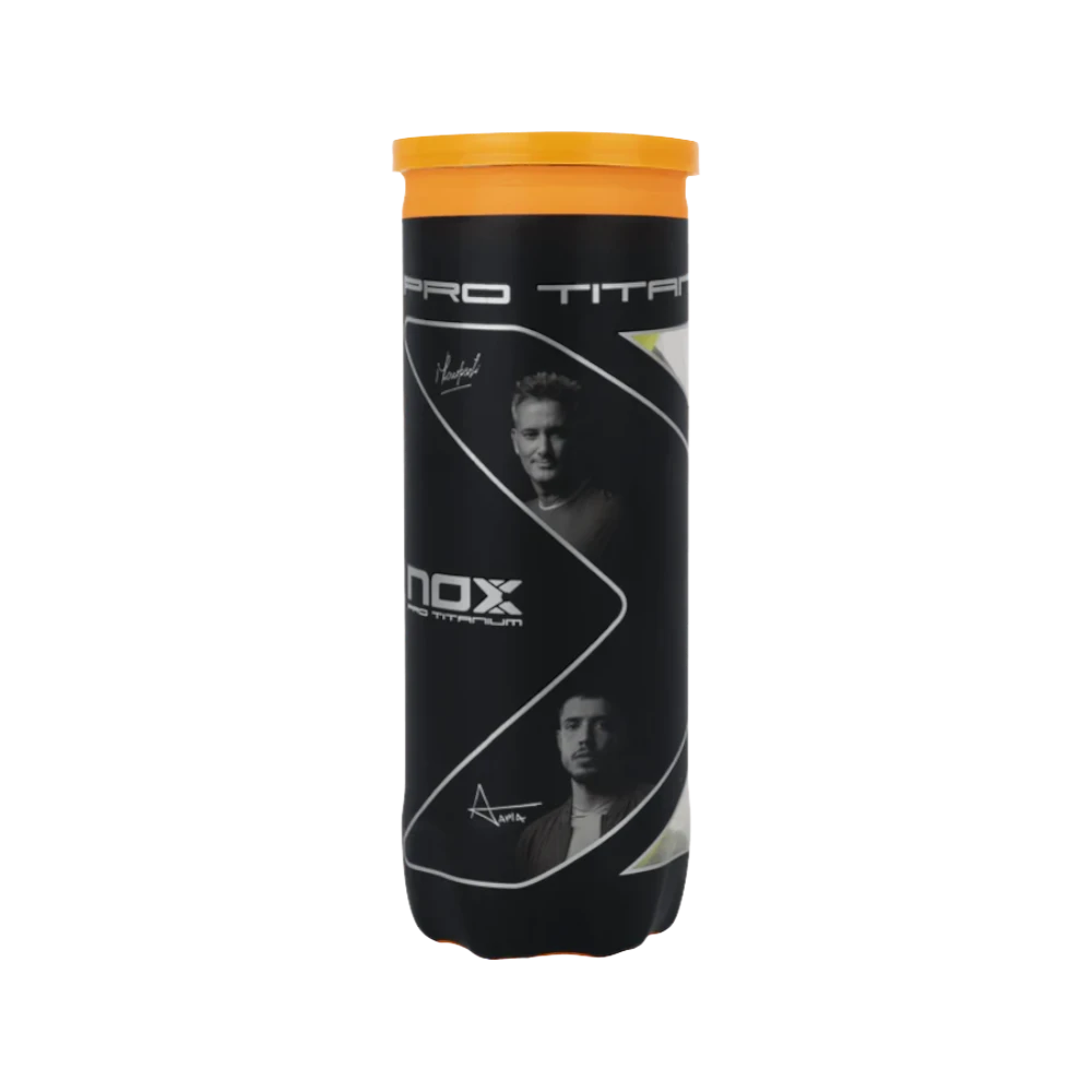 Bote Nox 3 pelotas de pádel PRO Titanium
