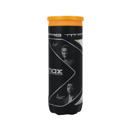 Pelotas de Pádel Nox PRO Titanium (Bote 3)
