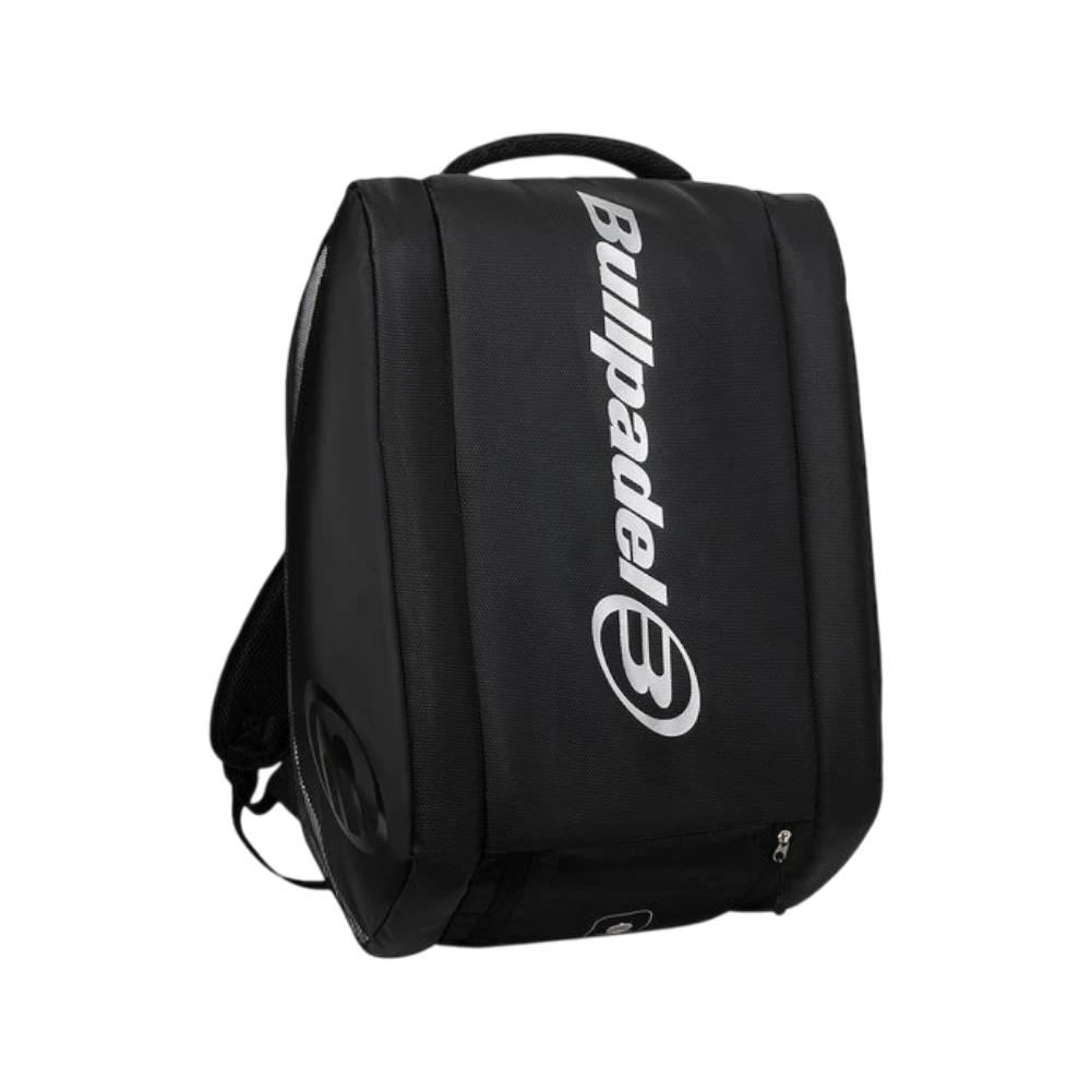 Paletero Bullpadel Vertex 2026 negro y gris, vista 3