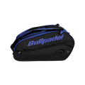Paletero Bullpadel Vertex Geo Premier 2026 negro y azul, vista principal