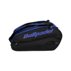 Paletero Bullpadel Vertex Geo Premier 2026 negro y azul, vista principal