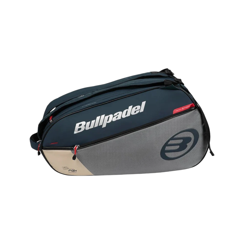 Paletero Bullpadel Neuron 2026 azul marino y gris, vista principal