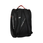 Paletero Bullpadel Neuron Premier 2026 negro y rojo, vista 2