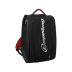 Paletero Bullpadel Neuron Premier 2026 negro y rojo, vista 3