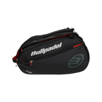 Paletero Bullpadel Neuron Premier 2026 negro y rojo, vista principal