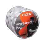 Bote Nox 60 overgrips PRO blanco tumbado