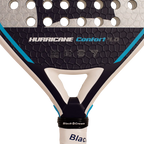 Pala Black Crown Hurricane Comfort 4.0 — detalle del corazón