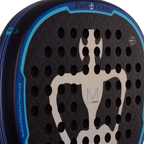 Pala Black Crown Hurricane Pro 4.0 — detalle de la superficie rugosa