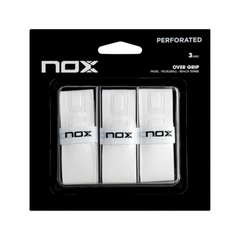 Nox Overgrip PRO Blanco Liso - Blíster 3 Unidades