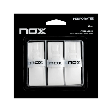 Nox Overgrip PRO Blanco Liso - Blíster 3 Unidades