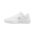 Zapatillas de pádel Wilson Courtglide de mujer en blanco/plata