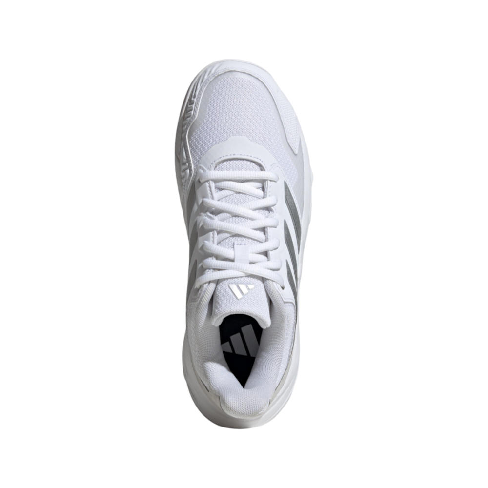 Zapatillas de pádel Adidas Courtjam Control 3 de mujer en blanco, vista superior