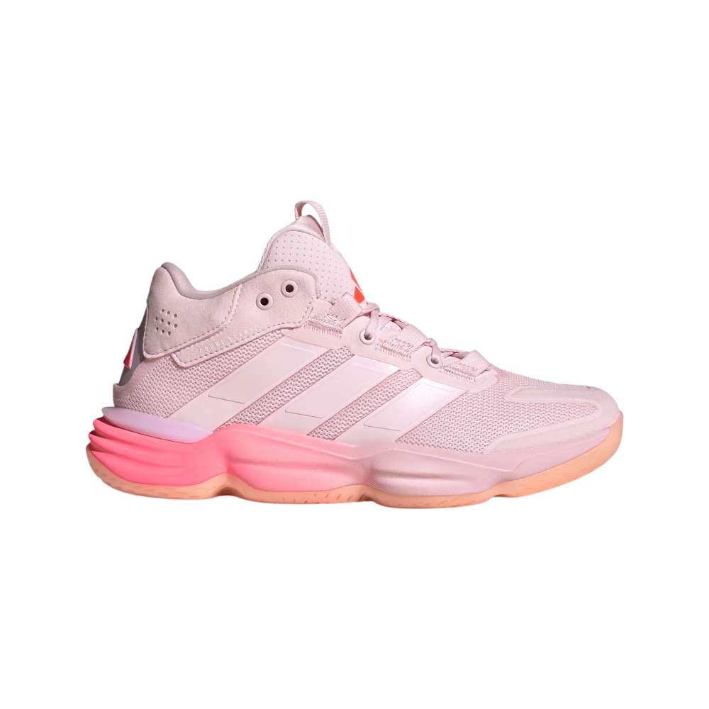 Zapatillas Adidas Courtstabil Mujer Rosa — vista lateral