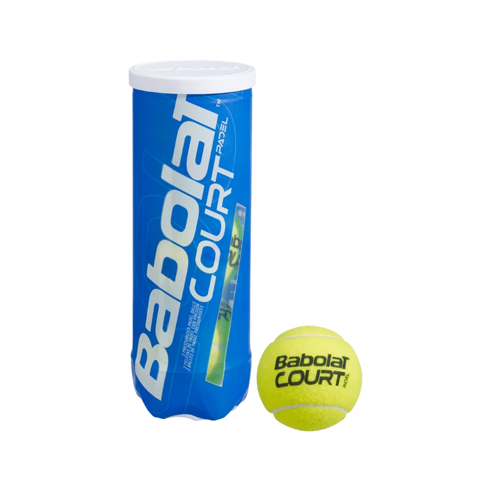 Bote Babolat Court Padel X3 con pelota fuera