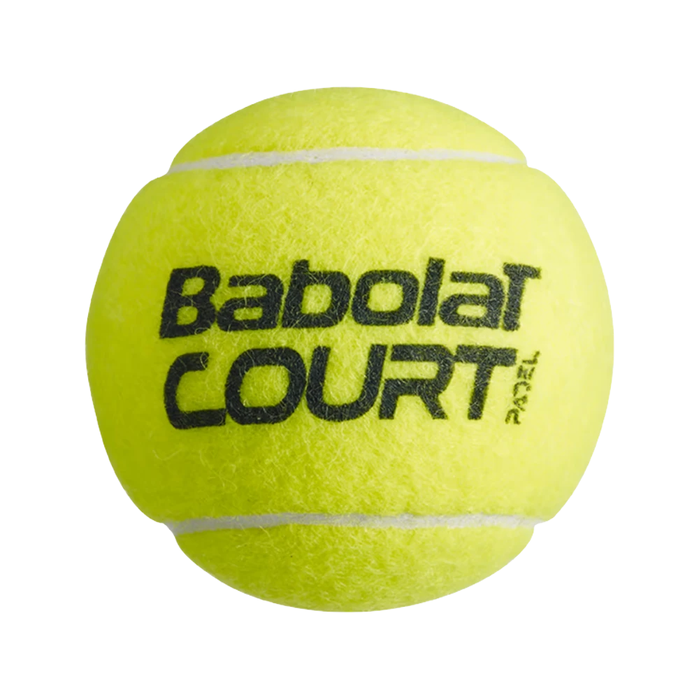 Pelota Babolat Court Padel X3 detalle