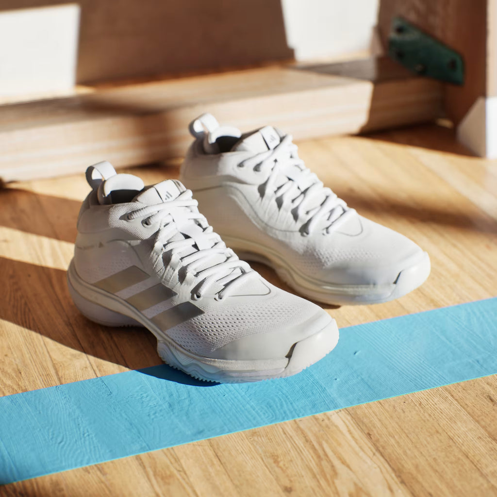 Zapatillas Adidas Crazyflight 7 Mujer Blanco — detalle