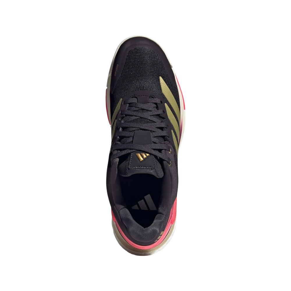 Zapatillas de pádel Adidas Crazyquick Boost de hombre en negro, vista superior