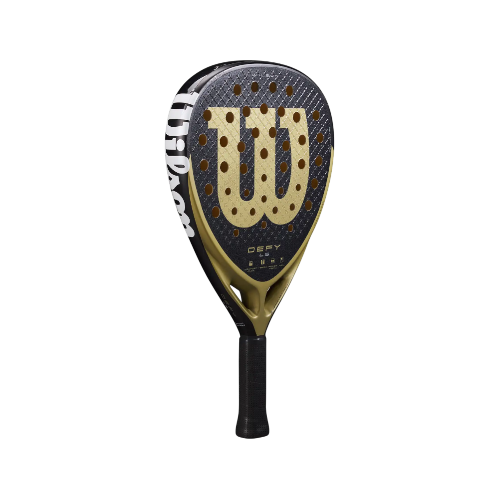 Pala de pádel Wilson Defy LS V1, vista inclinada