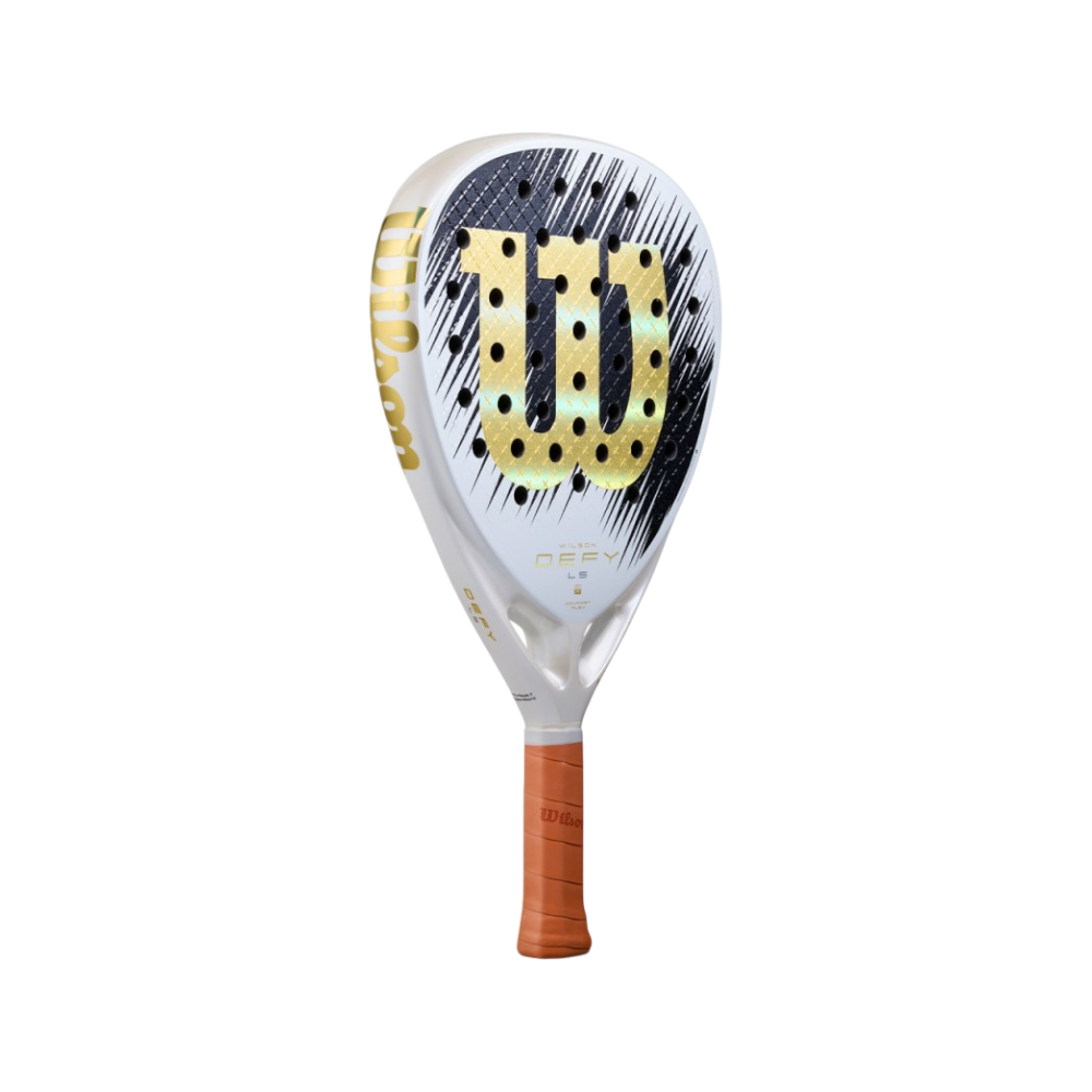 Pala de pádel Wilson Defy LS V1 SE, vista inclinada