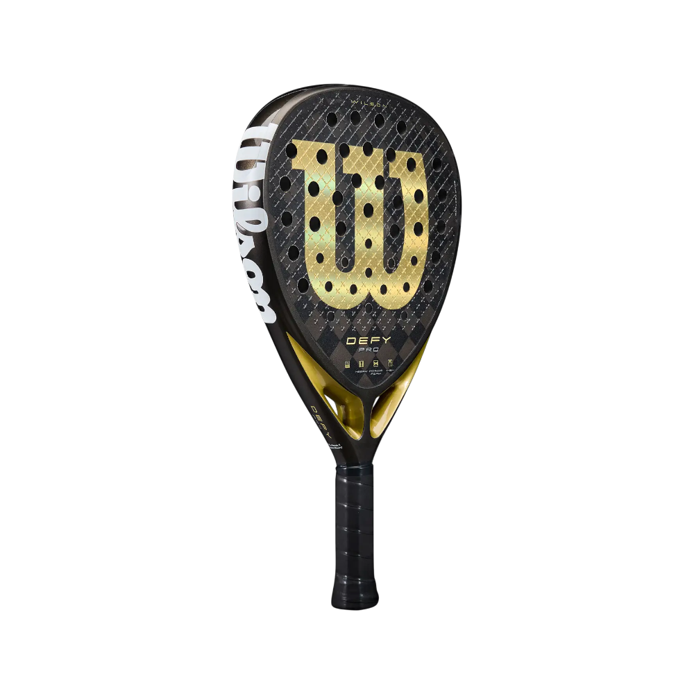 Pala de pádel Wilson Defy Pro V1, vista inclinada