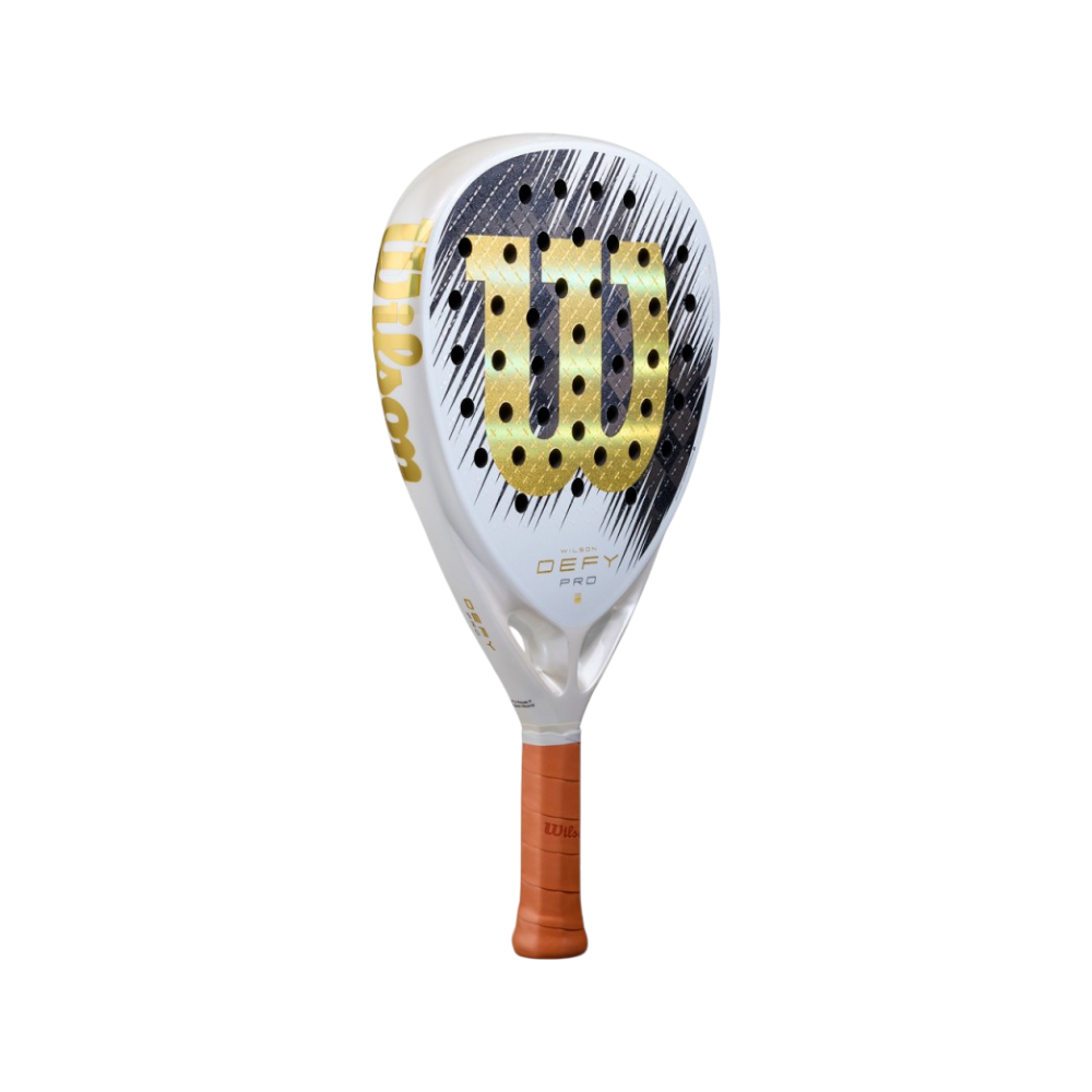Pala de pádel Wilson Defy Pro V1 SE, vista inclinada