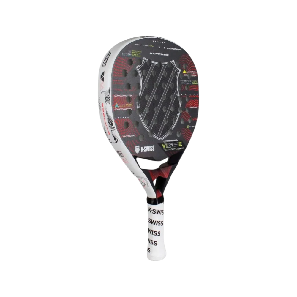 Pala de pádel Express 3K, vista inclinada