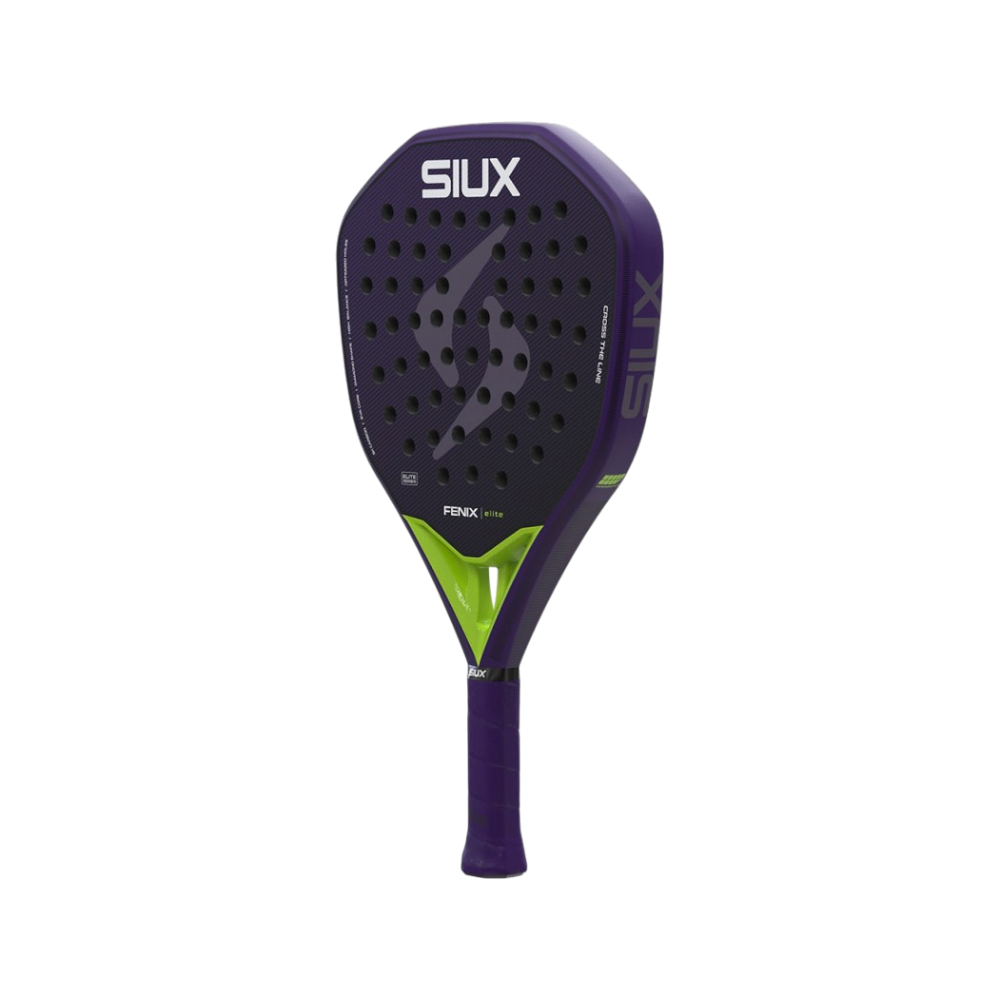 Pala de pádel Siux Fenix Elite 6, vista inclinada