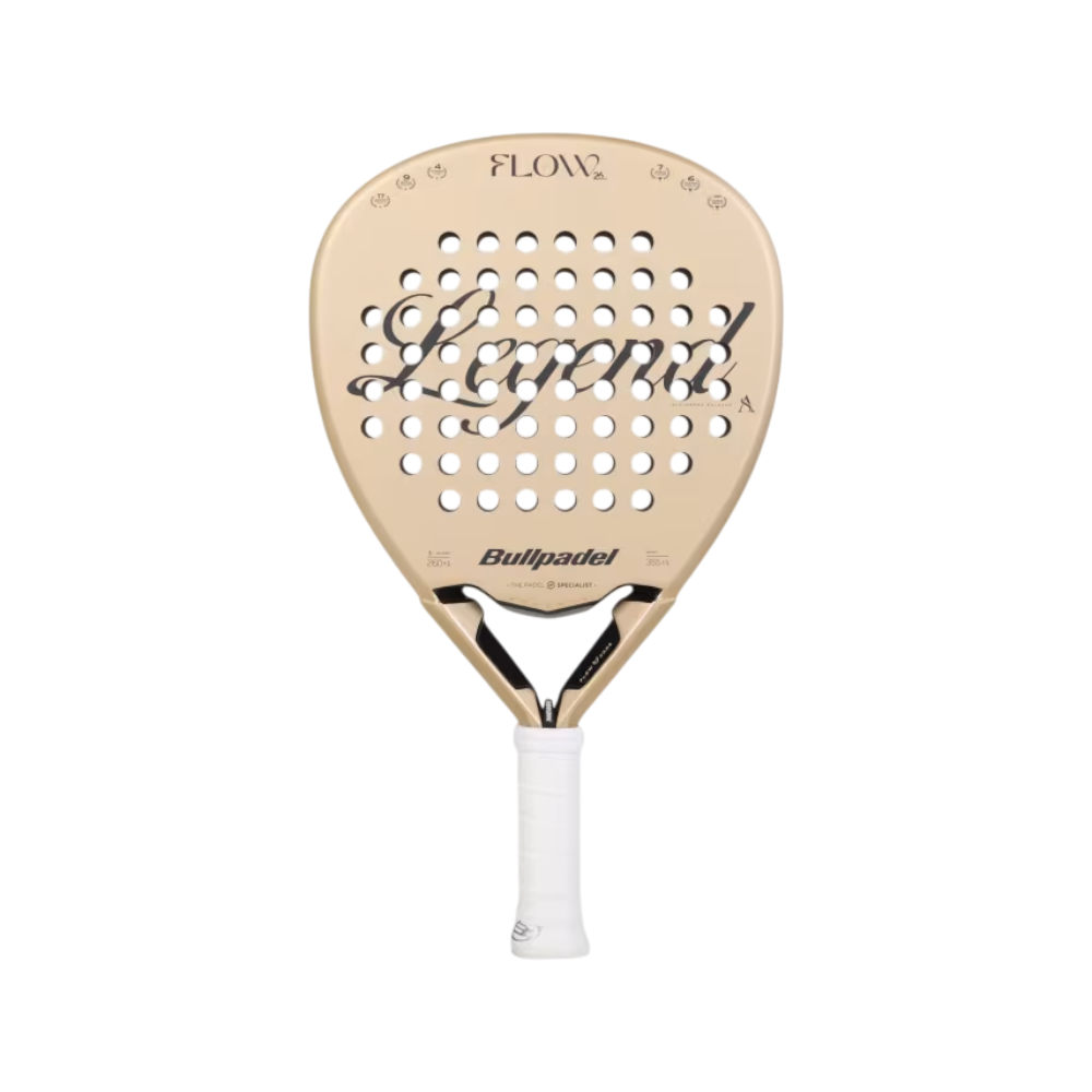 Pala Bullpadel Flow 2027 — canto de la pala