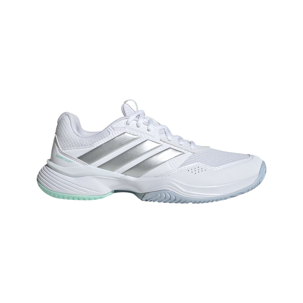 Zapatillas de pádel Adidas Gamecourt 3 de mujer en blanco